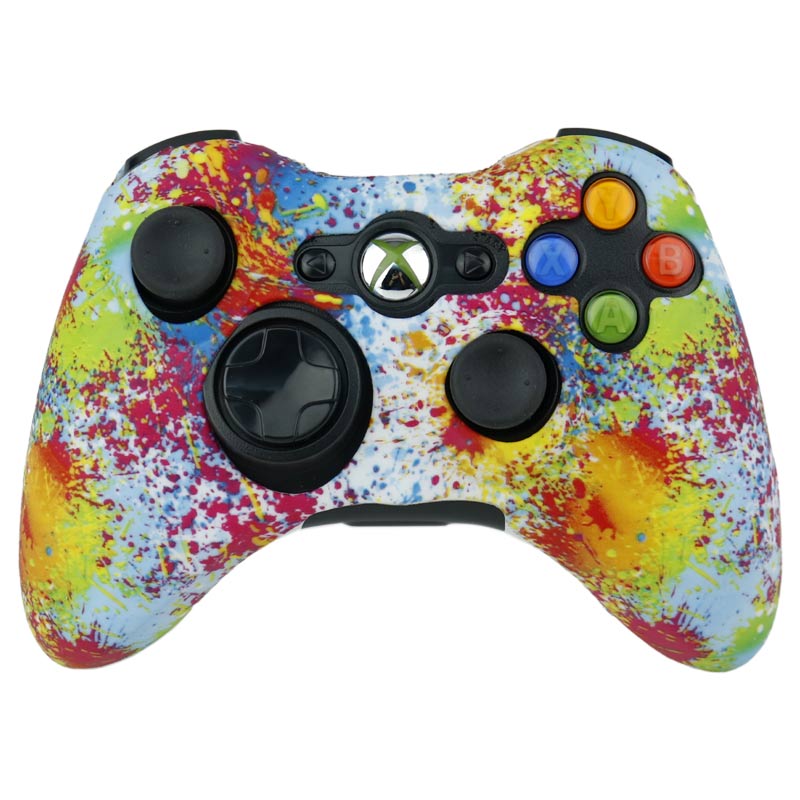 روکش دسته بازی Xbox 360 طرح رنگی