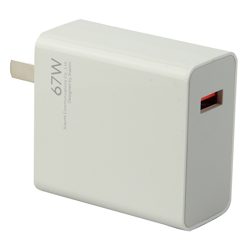 شارژر دیواری فست شارژ Xiaomi MDY-12-ES High Copy 6.1A QC3 PD 67W + کابل تایپ سی