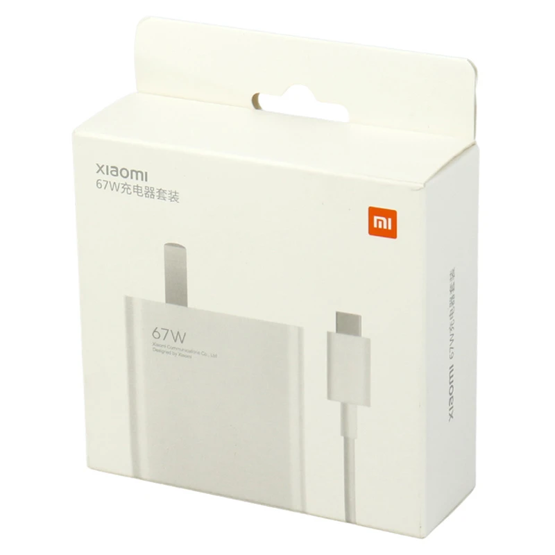 شارژر دیواری 67 وات شیائومی MDY-12-ES QC3.0 PD 6.1A High Copy + کابل تایپ سی