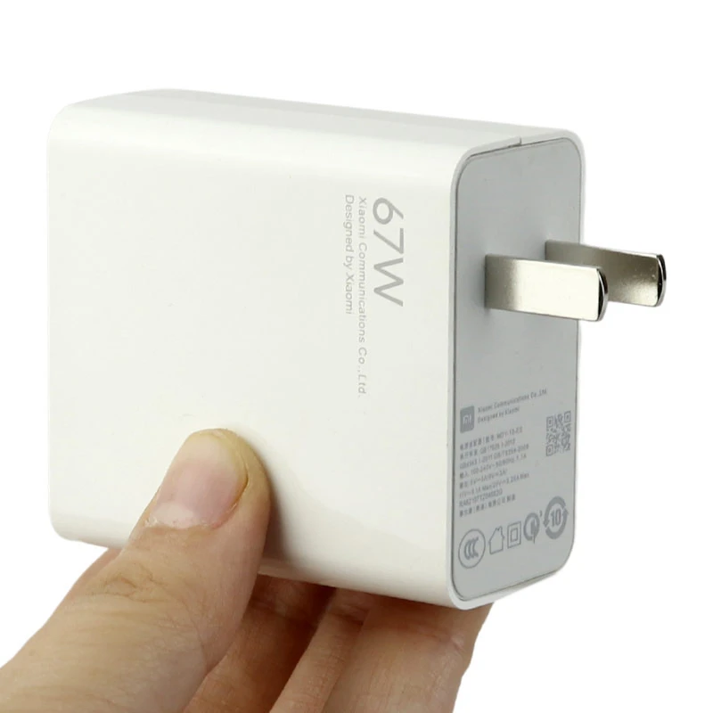 شارژر دیواری 67 وات شیائومی MDY-12-ES QC3.0 PD 6.1A High Copy + کابل تایپ سی