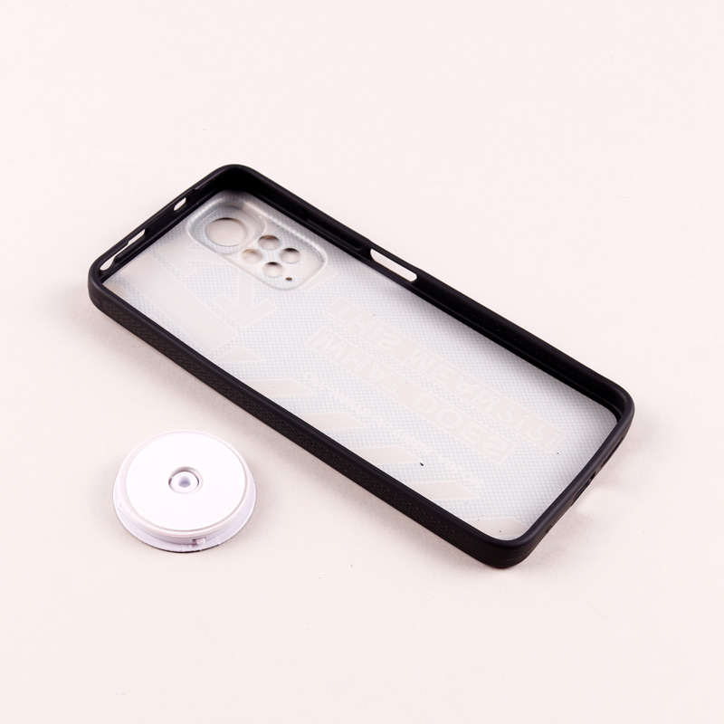 قاب فانتزی طرحدار پسرانه محافظ لنزدار + پاپ سوکت Xiaomi Redmi Note 11 / 11s سری R