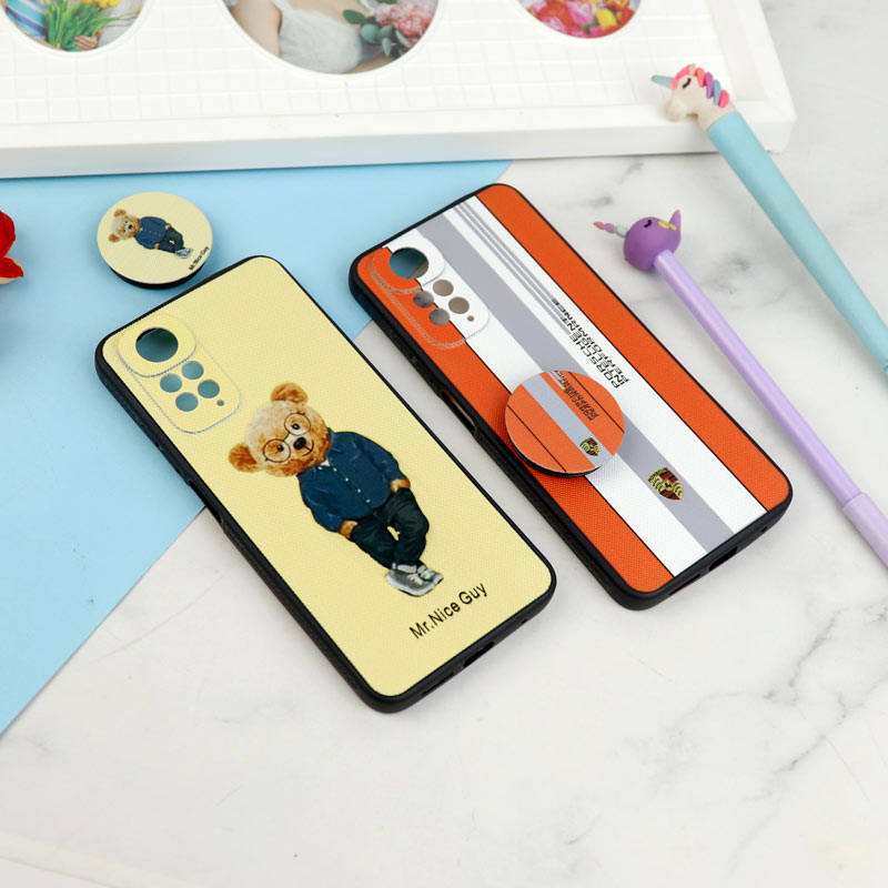 قاب فانتزی طرحدار پسرانه محافظ لنزدار + پاپ سوکت Xiaomi Redmi Note 11 / 11s سری R