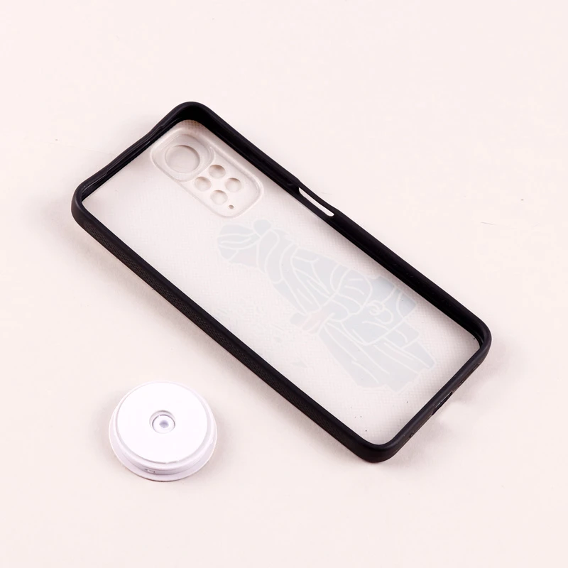 قاب فانتزی طرحدار دخترانه محافظ لنزدار + پاپ سوکت Xiaomi Redmi Note 11 / 11s سری R