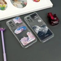 قاب ژله ای شفاف طرحدار محافظ لنزدار Xiaomi Redmi Note 11 Pro