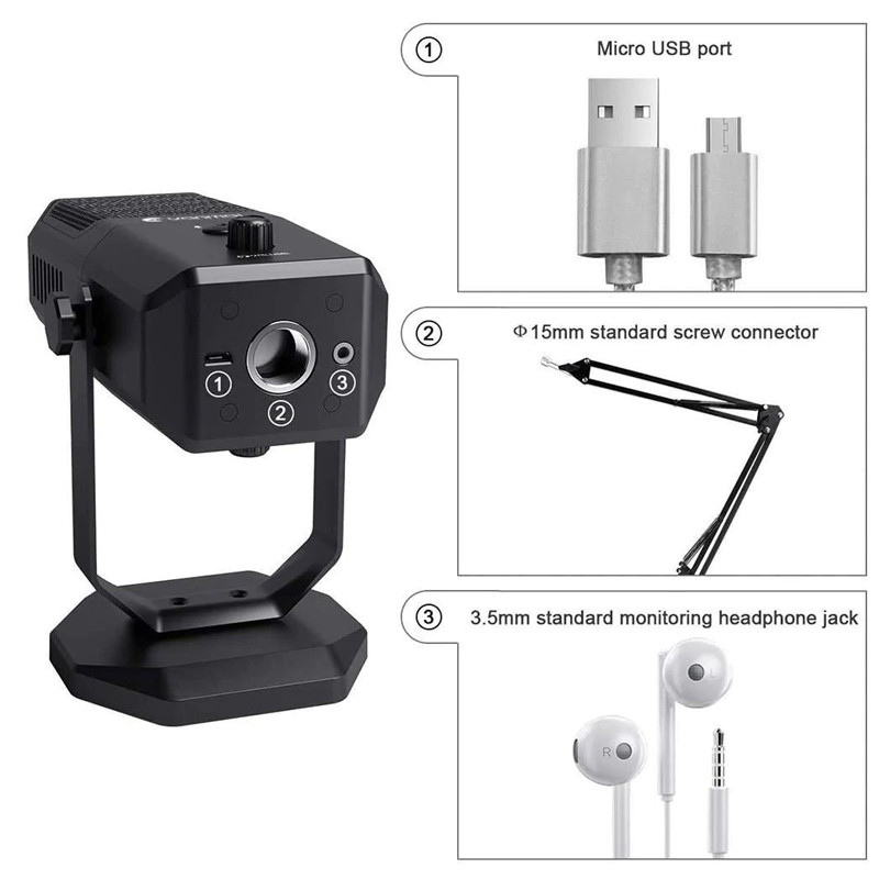 میکروفون رومیزی Yanmai SF-900