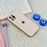 قاب براق My Case Dikex Original محافظ لنزدار iPhone 12 Pro Max کرم