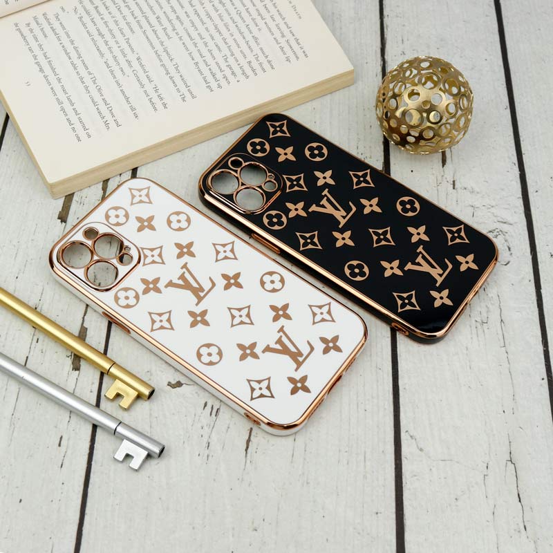 قاب LV براق My Case محافظ لنزدار iPhone 12 Pro Max