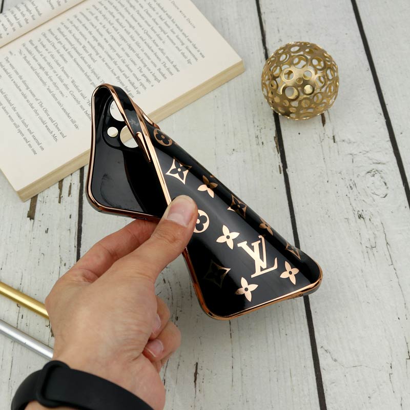 قاب LV براق My Case محافظ لنزدار iPhone 12 Pro Max