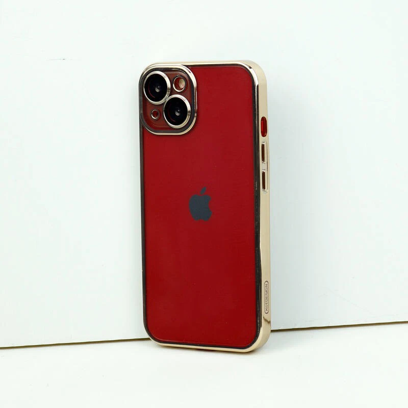 قاب ضد ضربه پشت شفاف محافظ لنز دار آیفون iPhone 13