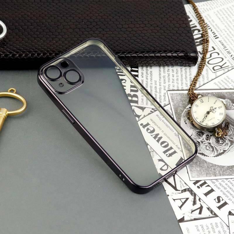 قاب ضد ضربه پشت شفاف محافظ لنز دار آیفون iPhone 13