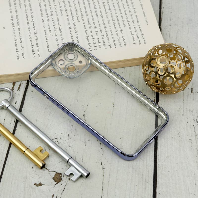 قاب ژله ای نگین دار محافظ لنزدار iPhone 13