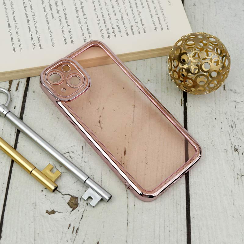 قاب ژله ای نگین دار محافظ لنزدار iPhone 13