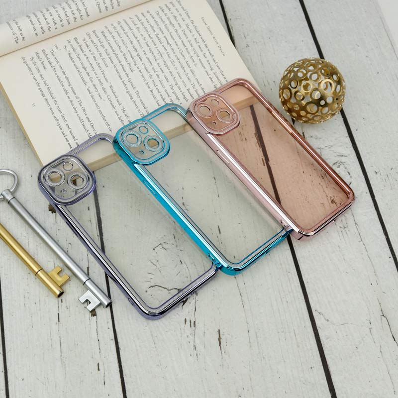 قاب ژله ای نگین دار محافظ لنزدار iPhone 13
