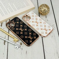 قاب LV براق My Case محافظ لنزدار iPhone 13