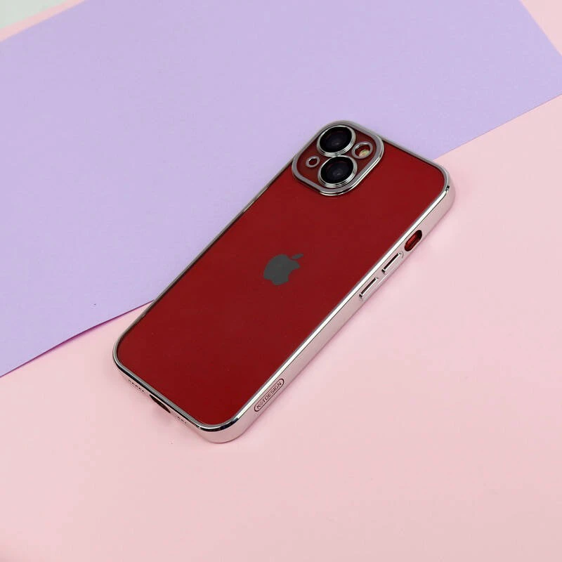 قاب ضد ضربه پشت شفاف محافظ لنز دار آیفون iPhone 13