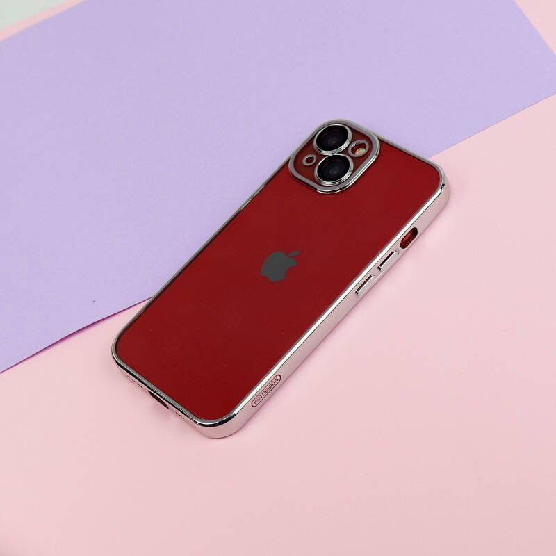 قاب ضد ضربه پشت شفاف محافظ لنز دار آیفون iPhone 13