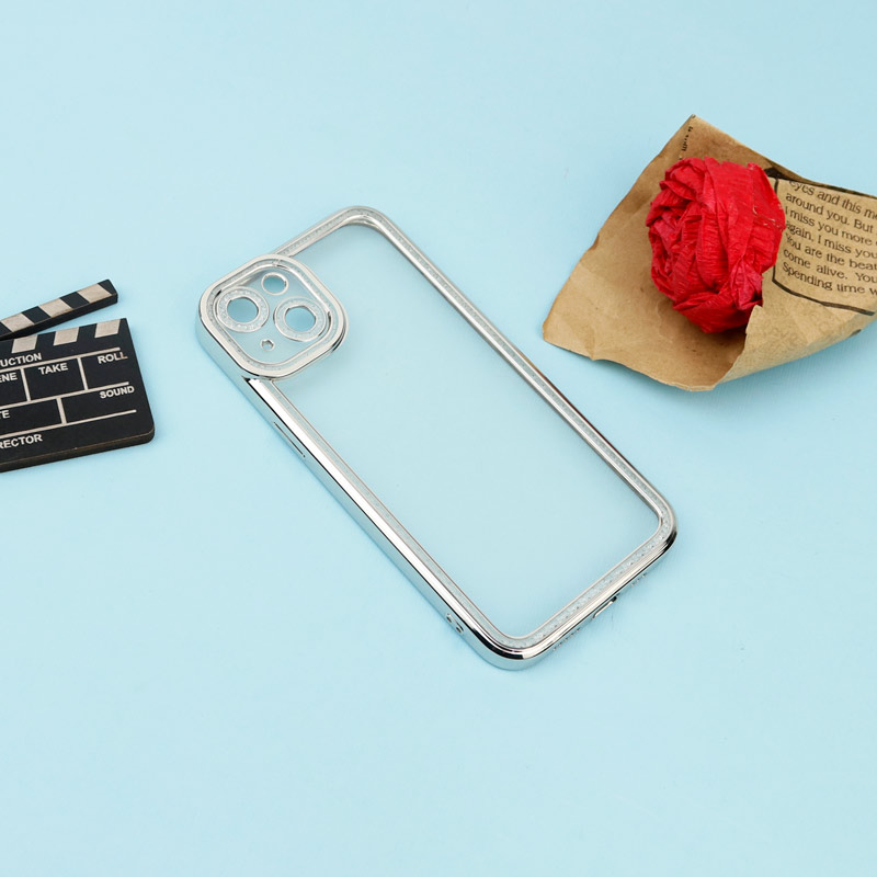 قاب ژله ای نگین دار محافظ لنزدار iPhone 13