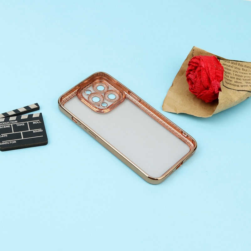 قاب ژله ای نگین دار محافظ لنزدار iPhone 13 Pro