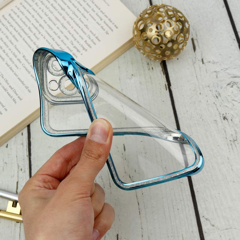 قاب ژله ای نگین دار محافظ لنزدار iPhone 13 Pro