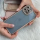 قاب ژله ای نگین دار محافظ لنزدار iPhone 13 Pro Max