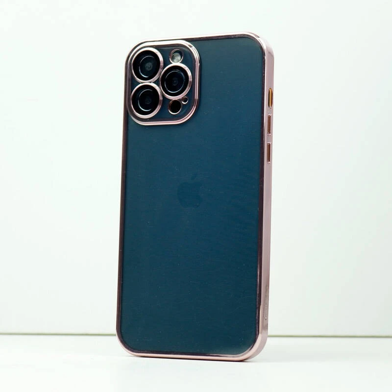 قاب ضد ضربه پشت شفاف محافظ لنز دار آیفون iPhone 13 Pro Max