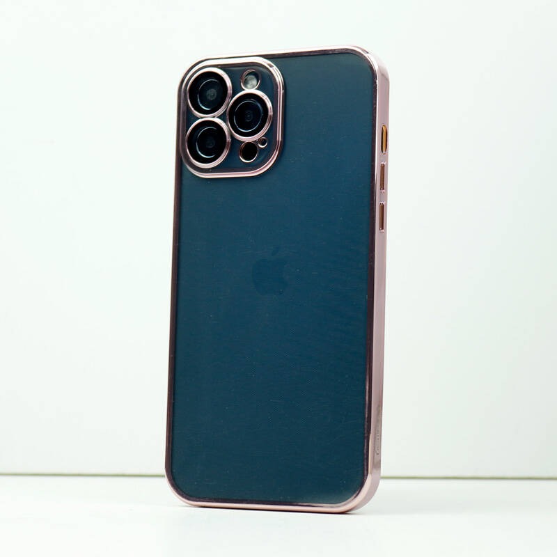 قاب ضد ضربه پشت شفاف محافظ لنز دار آیفون iPhone 13 Pro Max