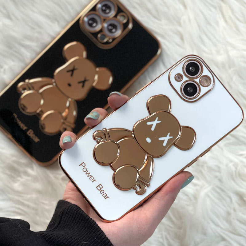 قاب عروسکی براق Ted محافظ لنزدار iPhone 13 Pro Max