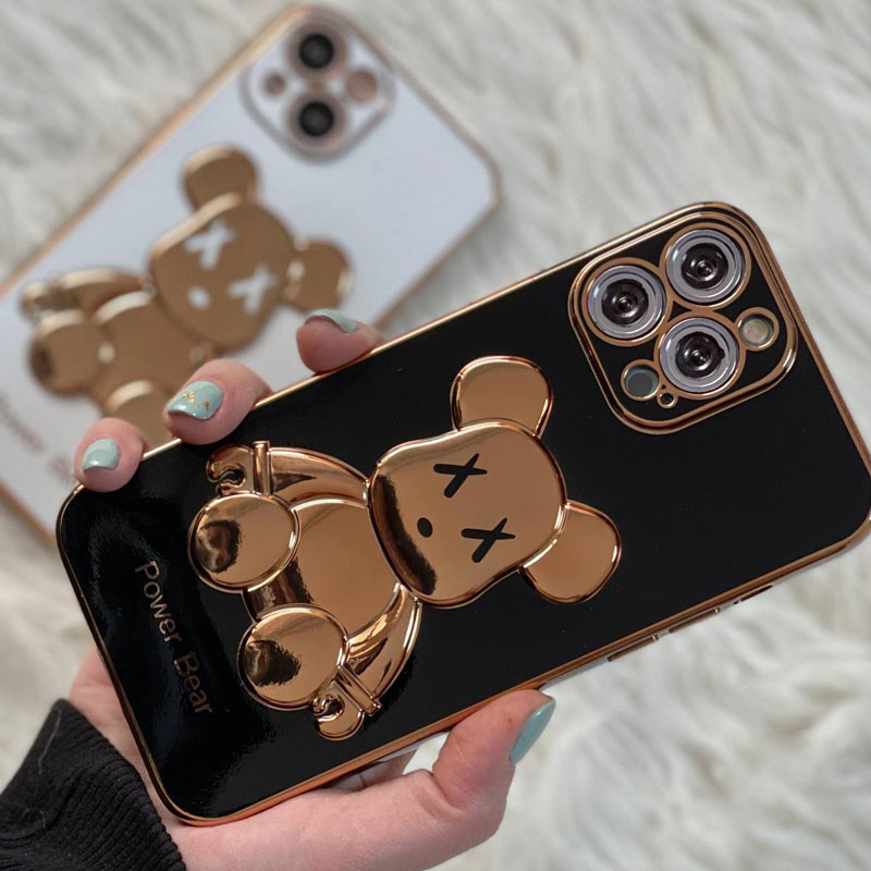 قاب عروسکی براق Ted محافظ لنزدار iPhone 13 Pro Max
