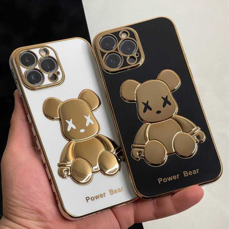 قاب عروسکی براق Ted محافظ لنزدار iPhone 13 Pro Max