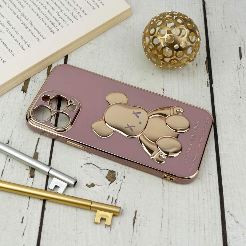 قاب عروسکی براق Ted محافظ لنزدار iPhone 13 Pro Max