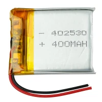 باتری لیتیوم 400mAh 30*20*3mm 402530