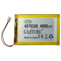 باتری لیتیوم 4000mAh 95*66*3mm 4070100