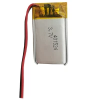 باتری لیتیوم ۲۴۰mAh 40*15*24mm 401524