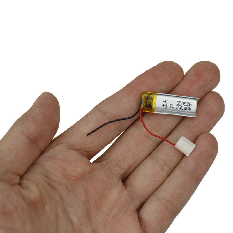 باتری لیتیومی 250mAh 3*11*26mm 350926