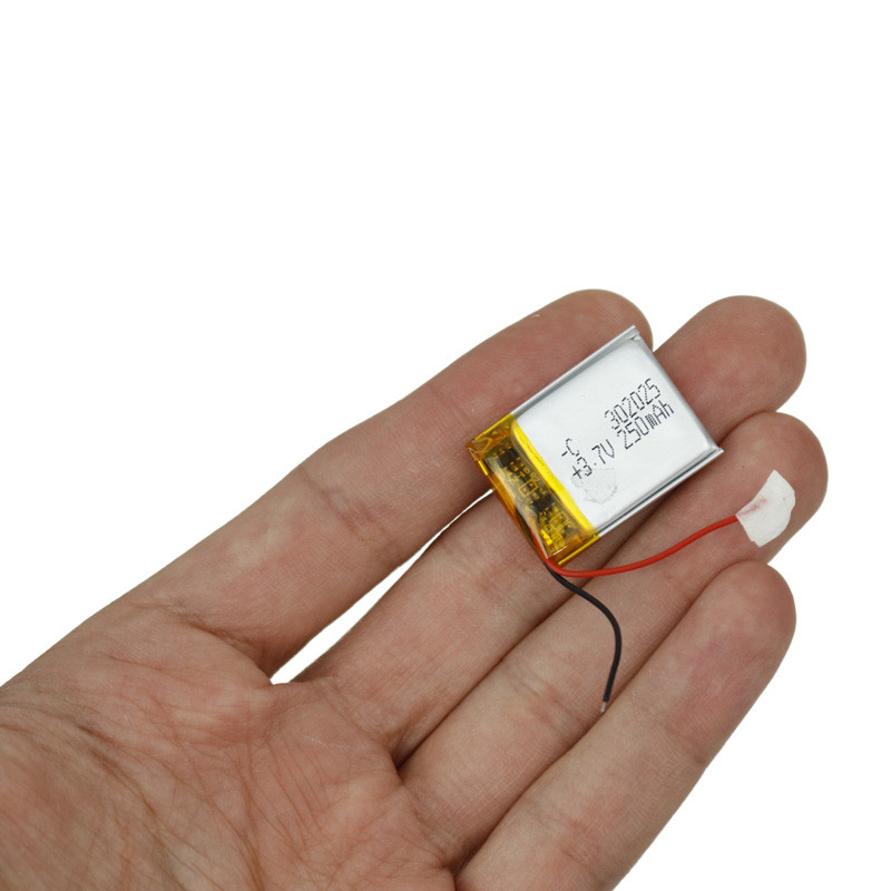 باتری لیتیومی 250mAh 3*20*25mm 302025