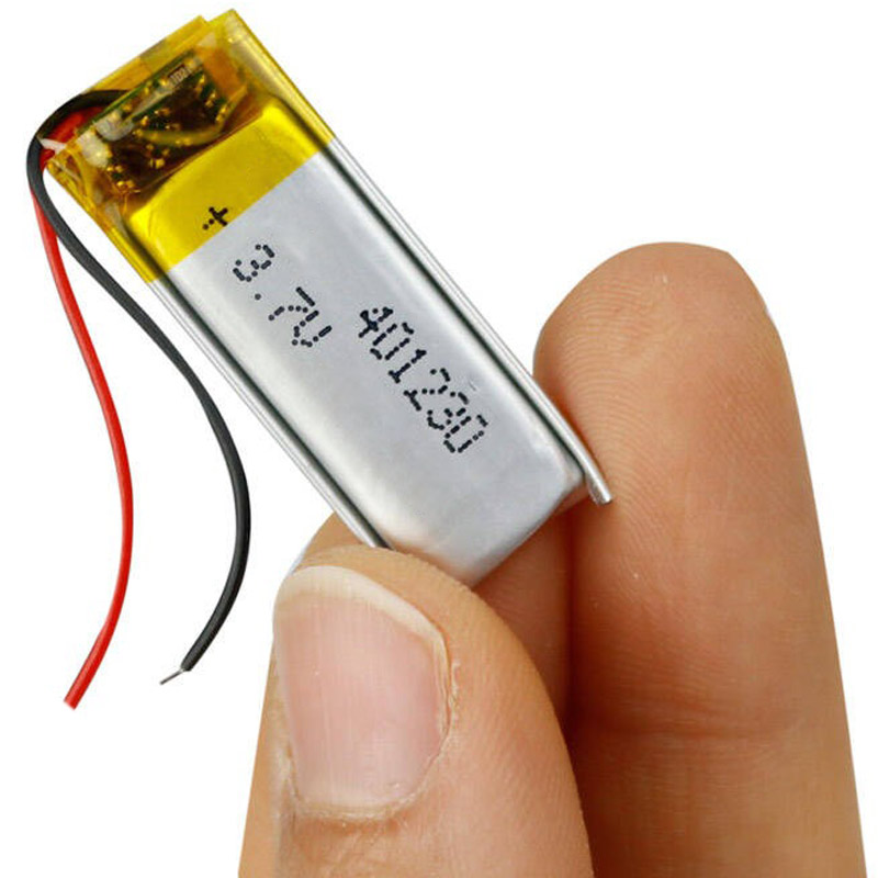 باتری لیتیوم ۳۰۰mAh 40*12*30mm 401230