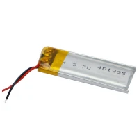 باتری لیتیوم ۴۰۰mAh 40*12*35mm 401235