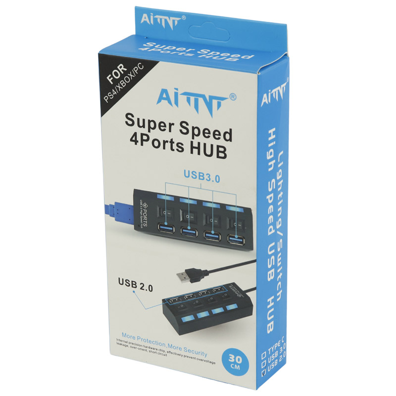 هاب 4 پورت AiTNT High Speed USB2.0