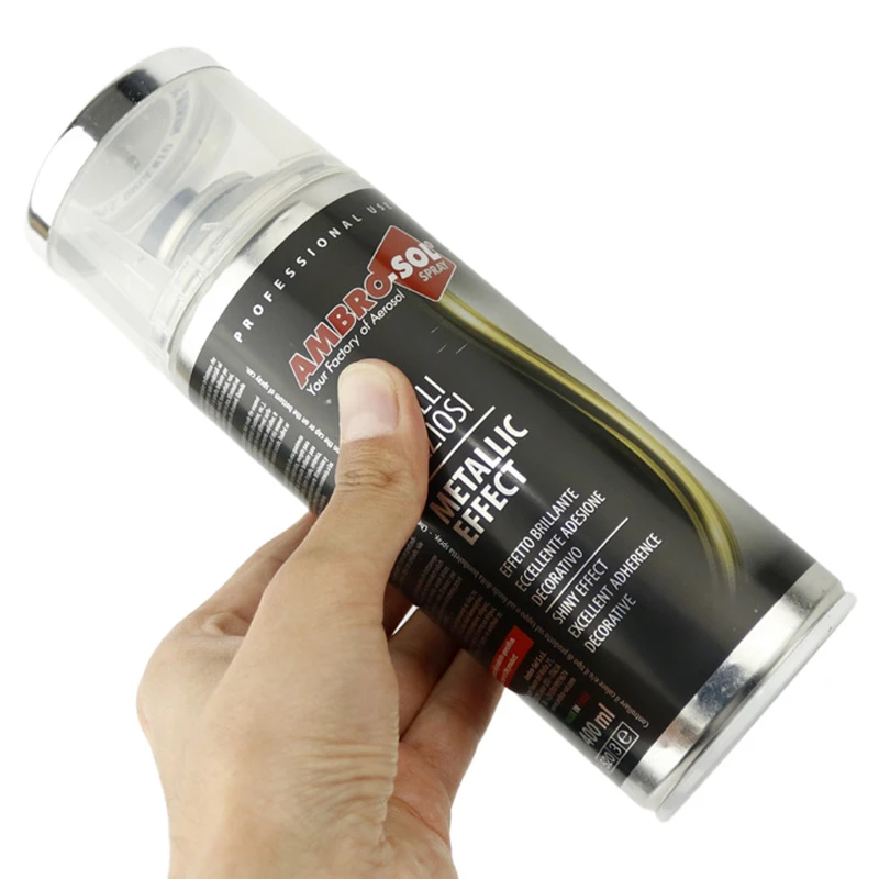 اسپری رنگ کروم Ambrosol Metallic Effect 400ml