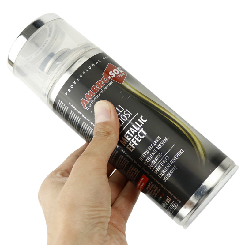 اسپری رنگ کروم Ambrosol Metallic Effect 400ml