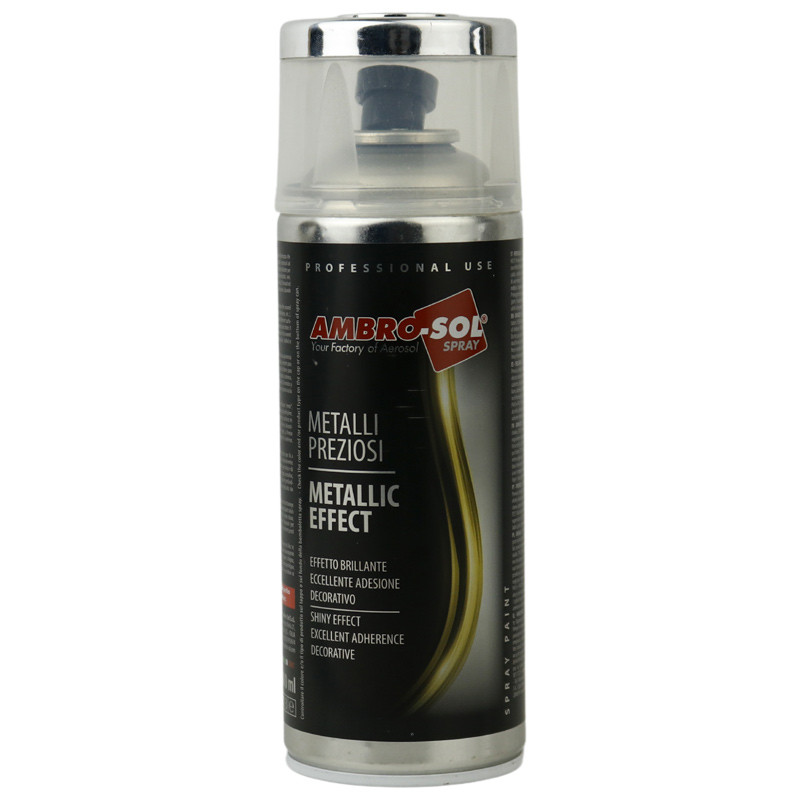 اسپری رنگ کروم Ambrosol Metallic Effect 400ml