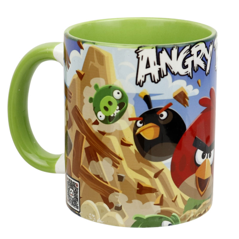 ماگ سرامیکی Angry Birds بارکد دار