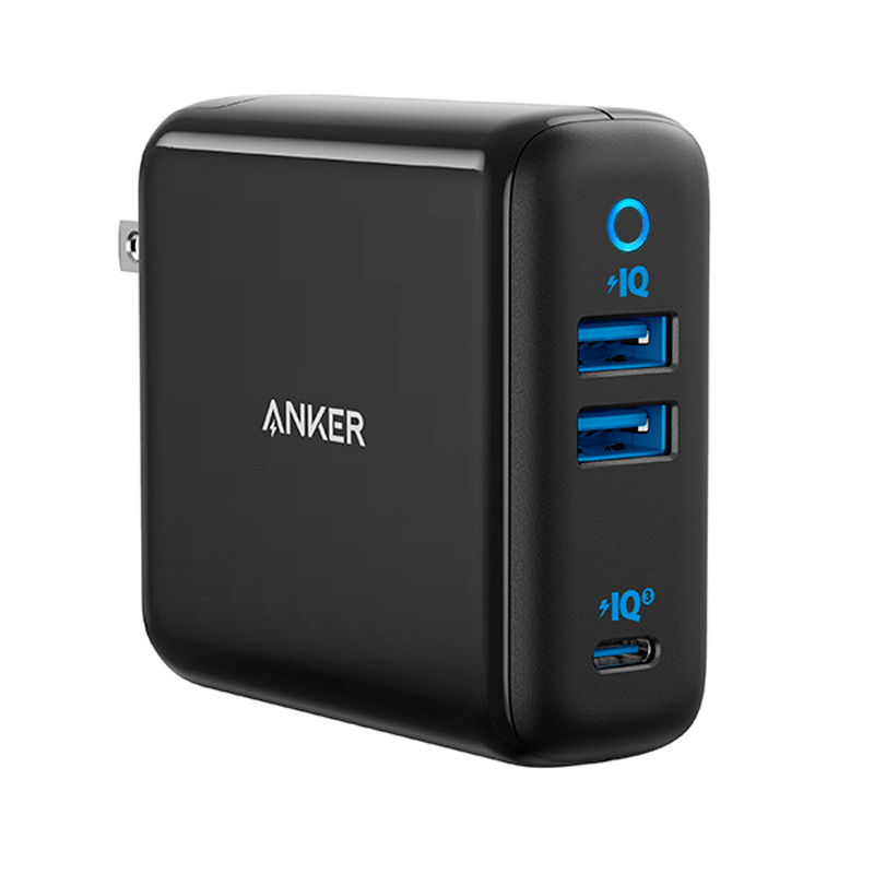 کلگی فست شارژ Anker Powerport A2033 3Port 4A PD 65W
