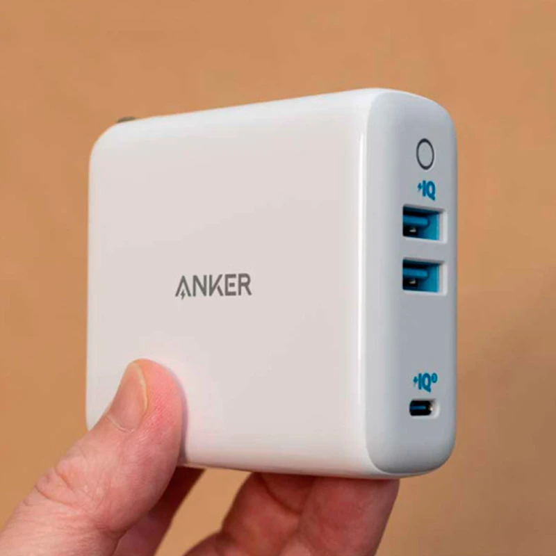 کلگی فست شارژ Anker Powerport A2033 3Port 4A PD 65W