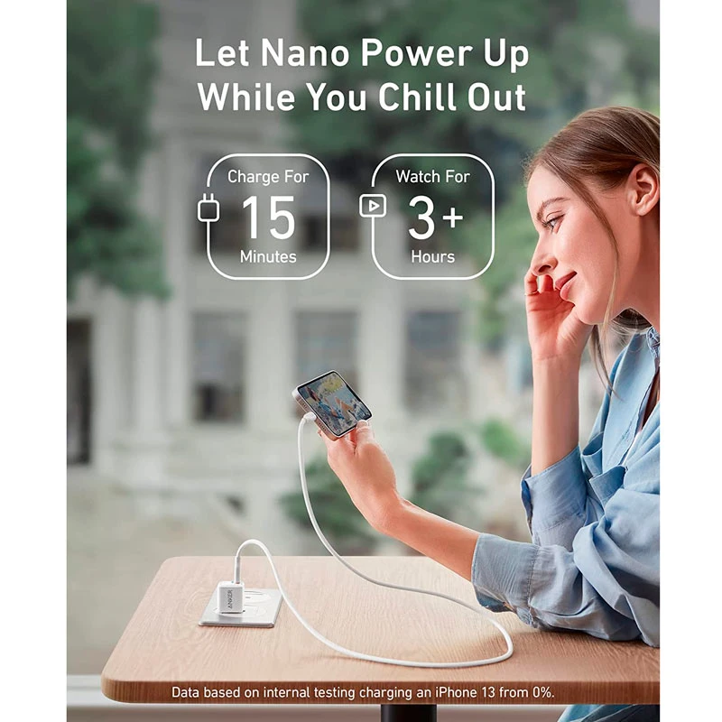 کلگی فست شارژ Anker Powerport 3 Nano A2633 3A PD 20W Type-C