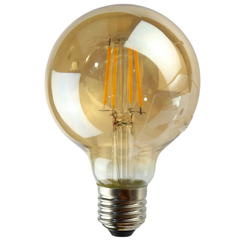 لامپ ادیسونی حبابی 4 وات Antique G80 پایه E27