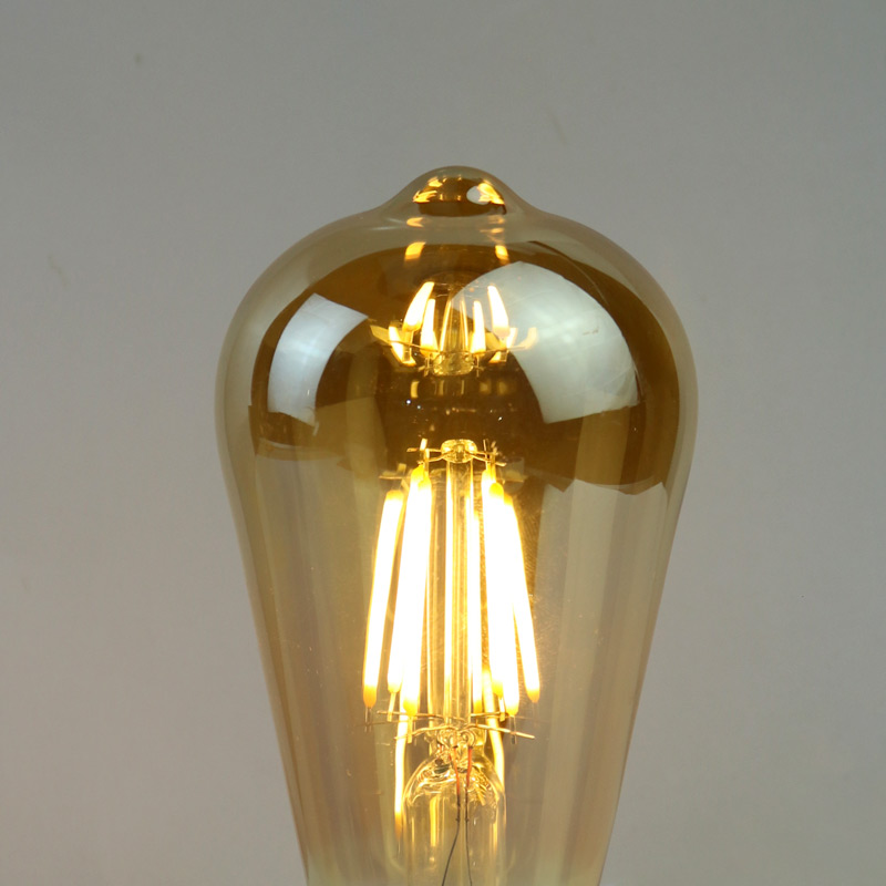 لامپ ادیسونی خمره ای 4 وات Antique ST64 پایه E27