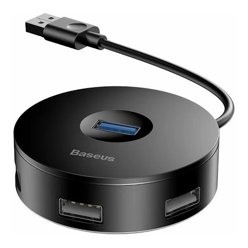 هاب 4 پورت USB3.0 باسئوس Round Box CAHUB-F