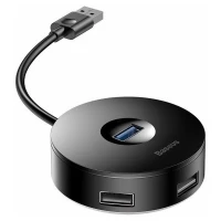 هاب 4 پورت USB3.0 باسئوس Round Box CAHUB-F