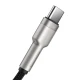 کابل تایپ سی فست شارژ Baseus Cafule Series Metal CAKF00020 66W 6A 2m